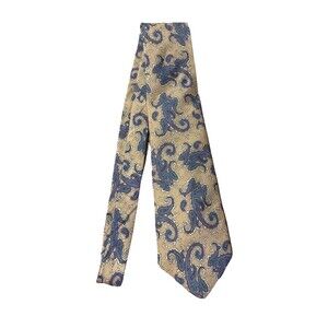 Buckingham Blue Purple Paisley 100% Italian Silk Men’s Neck Tie Made In USA